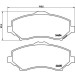 BREMBO Bremsklötze VA | FIAT Freemont VW Routan 08-16 | P 11 025 BREMBO Bremsklötze VA | FIAT Freemont VW Routan 08-16 | P 11 025