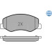 Bremsbelagsatz Renault T. Master 10- Mit Sensor | 025 251 7218/W Bremsbelagsatz Renault T. Master 10- Mit Sensor | 025 251 7218/W
