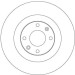 Bremsscheibe Peugeot S. 406 Coupe 95- 3.0 305X | DF4226 Bremsscheibe Peugeot S. 406 Coupe 95- 3.0 305X | DF4226