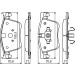 Bremsklötze | PEUGEOT,CITROEN | 0 986 494 696 Bremsklötze | PEUGEOT,CITROEN | 0 986 494 696