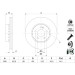 Bremsscheibe VA | MERCEDES C, E-Klasse 13 | 0 986 479 H46 Bremsscheibe VA | MERCEDES C, E-Klasse 13 | 0 986 479 H46