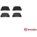 BREMBO Bremsklötze HA | TOYOTA Carmy, Prius 96-09 | P 83 063 BREMBO Bremsklötze HA | TOYOTA Carmy, Prius 96-09 | P 83 063