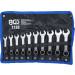 BGS Maul-Ringschlüssel-Satz | extra kurz | SW 10 - 19 mm | 10-tlg | 1188 BGS Maul-Ringschlüssel-Satz | extra kurz | SW 10 - 19 mm | 10-tlg | 1188