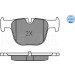 Bremsbelagsatz Bmw T. 3/4 11 | 252551417 Bremsbelagsatz Bmw T. 3/4 11 | 252551417