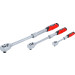 BGS Umschaltknarren-Satz | ausziehbar | Abtrieb Außenvierkant 6,3 mm (1/4"""") - 10 mm (3/8"""") - 12,5 mm (1/2"""") | 3-tlg | 72113 BGS Umschaltknarren-Satz | ausziehbar | Abtrieb Außenvierkant 6,3 mm (1/4"""") - 10 mm (3/8"""") - 12,5 mm (1/2"""") | 3-tlg | 72113