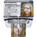 BGS Schutzbrille mit verstellbarem Bügel | transparent | 80887 BGS Schutzbrille mit verstellbarem Bügel | transparent | 80887