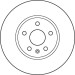 Bremsscheibe Opel P. Insignia | DF4996S Bremsscheibe Opel P. Insignia | DF4996S