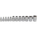 BGS Steckschlüssel-Einsatz-Satz E-Profil | Antrieb Innenvierkant 6,3 mm (1/4"""") / 10 mm (3/8"""") | SW E4 - E20 | 12-tlg | 2038 BGS Steckschlüssel-Einsatz-Satz E-Profil | Antrieb Innenvierkant 6,3 mm (1/4"""") / 10 mm (3/8"""") | SW E4 - E20 | 12-tlg | 2038