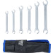 BGS Offener Doppel-Ringschlüssel-Satz | SW 8 x 9 - 18 x 19 mm | 6-tlg | 1745 BGS Offener Doppel-Ringschlüssel-Satz | SW 8 x 9 - 18 x 19 mm | 6-tlg | 1745