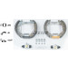 SATZ BREMSBACKEN VW A2,AROSA,IBIZA,FAVORIT,FELICIA,GOLF III, LUPO,PASSAT,POLO 00 Shoe Kit Pro 84044708