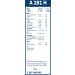 BOSCH | Scheibenwischer Aerotwin A281H | VW Polo, Passat | 3397008045