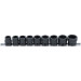 BGS Kraft-Steckschlüssel-Einsatz-Satz Sechskant, extra flach | Antrieb Innenvierkant 12,5 mm (1/2"""") | SW 13 - 24 mm | 9-tlg | 9551 BGS Kraft-Steckschlüssel-Einsatz-Satz Sechskant, extra flach | Antrieb Innenvierkant 12,5 mm (1/2"""") | SW 13 - 24 mm | 9-tlg | 9551