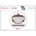 BREMBO Bremsklötze HA | LAND ROVER | P 44 001 BREMBO Bremsklötze HA | LAND ROVER | P 44 001