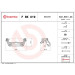 BREMBO Bremssattelhaltersatz | F BK 019 BREMBO Bremssattelhaltersatz | F BK 019