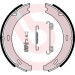 Bremsbackensatz HA | MERCEDES A, B, C-Klasse 97-12 | S 50 502 Bremsbackensatz HA | MERCEDES A, B, C-Klasse 97-12 | S 50 502