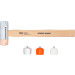 BGS Wechselkopf-Hammer | Hickory-Stiel | Ø 35 mm | 9176 BGS Wechselkopf-Hammer | Hickory-Stiel | Ø 35 mm | 9176