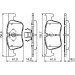 Bremsklötze | BMW 1,3,4 Serie | 0 986 494 689 Bremsklötze | BMW 1,3,4 Serie | 0 986 494 689