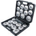BGS Ölfilterschlüssel-Satz | Aluminium-Druckguss | Antrieb Innenvierkant 12,5 mm (1/2"""") | 23-tlg | 1035 BGS Ölfilterschlüssel-Satz | Aluminium-Druckguss | Antrieb Innenvierkant 12,5 mm (1/2"""") | 23-tlg | 1035