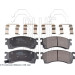 Bremsbelagsatz Mazda S. 323/626/Mx-6/Premacy/Xedos 1.6-2.5 V6 92-05 | ADM54250 Bremsbelagsatz Mazda S. 323/626/Mx-6/Premacy/Xedos 1.6-2.5 V6 92-05 | ADM54250