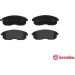 BREMBO Bremsklötze VA | FIAT Sedici SUZUKI SX4 06-14 | P 23 126 BREMBO Bremsklötze VA | FIAT Sedici SUZUKI SX4 06-14 | P 23 126