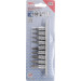 BGS Bit-Einsatz-Satz | Antrieb Innenvierkant 6,3 mm (1/4"""") | T-Profil (für Torx) mit Bohrung T10 - T50 | 9-tlg | 2165