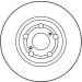 TRW Bremsscheibe DF2742