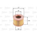 VALEO Luftfilter | 585605 VALEO Luftfilter | 585605