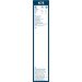 BOSCH | Wischerblatt N75 | vormontierte Spritzdüse | 3397011822 BOSCH | Wischerblatt N75 | vormontierte Spritzdüse | 3397011822