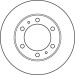 Bremsscheibe Toyota P. Hi-Lux 06 | DF4917 Bremsscheibe Toyota P. Hi-Lux 06 | DF4917