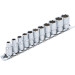 BGS Steckschlüssel-Einsatz-Satz Sechskant | Antrieb Innenvierkant 6,3 mm (1/4"""") | Zollgrößen | 11-tlg | 2433 BGS Steckschlüssel-Einsatz-Satz Sechskant | Antrieb Innenvierkant 6,3 mm (1/4"""") | Zollgrößen | 11-tlg | 2433