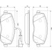 Bremsklötze | FIAT Croma | 0 986 494 068 Bremsklötze | FIAT Croma | 0 986 494 068