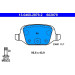 Bremsbelagsatz Fiat T. 500/Idea/Panda 04 | 13.0460-2879.2 Bremsbelagsatz Fiat T. 500/Idea/Panda 04 | 13.0460-2879.2