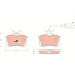 Bremsklötze HA | FORD Galaxy,SEAT,VW Sharan,T4 90 | GDB1415 Bremsklötze HA | FORD Galaxy,SEAT,VW Sharan,T4 90 | GDB1415