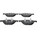 Bremsbelagsatz Bmw P. E60/E61/E65/E63 3,0-6,0 04-10 | 13.0460-7210.2 Bremsbelagsatz Bmw P. E60/E61/E65/E63 3,0-6,0 04-10 | 13.0460-7210.2