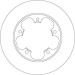 51 482 033 Bremsscheibe HA | FORD Transit 13 | DF6748 51 482 033 Bremsscheibe HA | FORD Transit 13 | DF6748