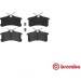 BREMBO Bremsklötze HA | TOYOTA Avensis, Corolla 97-03 | P 83 084 BREMBO Bremsklötze HA | TOYOTA Avensis, Corolla 97-03 | P 83 084