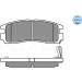 Bremsbelagsatz Mitsubishi T. Galant 92- Mit Sensor | 025 217 0615/W Bremsbelagsatz Mitsubishi T. Galant 92- Mit Sensor | 025 217 0615/W