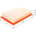Luftfilter | FORD,SEAT,VW | 1457433089