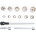 BGS Steckschlüssel-Satz | Antrieb 25 mm (1"""") | 15-tlg | 1210 BGS Steckschlüssel-Satz | Antrieb 25 mm (1"""") | 15-tlg | 1210