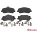 BREMBO Bremsklötze VA | MERCEDES GLK-Klasse 08-15 | P 50 086