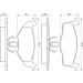 Bremsklötze | SEAT,VW | 0 986 424 347 Bremsklötze | SEAT,VW | 0 986 424 347
