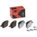 BREMBO Bremsklötze Xtra HA | AUDI A1 SEAT SKODA VW 10 | P 85 135X BREMBO Bremsklötze Xtra HA | AUDI A1 SEAT SKODA VW 10 | P 85 135X