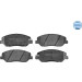 Bremsbelagsatz Hyundai P. Santa Fe 06- Mit Sensor | 025 243 5117/W