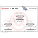 BREMBO Bremsklötze Xtra VA AUDI A3 SEAT Leon VW Golf 08 XTRA LINE P 85 129X