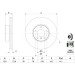 Bremsscheibe VA | BMW E39 00 | 0 986 478 024 Bremsscheibe VA | BMW E39 00 | 0 986 478 024