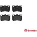 BREMBO Bremsklötze HA | LEXUS GS/IS 05 | P 83 073 BREMBO Bremsklötze HA | LEXUS GS/IS 05 | P 83 073