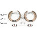 Satz Bremsbacken Renault Laguna Shoe Kit Pro 84048006