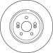 Bremsscheibe Renault P. Clio/Megane 2.0 04 | DF6117S Bremsscheibe Renault P. Clio/Megane 2.0 04 | DF6117S