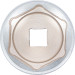 BGS Steckschlüssel-Einsatz Sechskant | Antrieb Innenvierkant 20 mm (3/4"""") | SW 60 mm | 1207-60 BGS Steckschlüssel-Einsatz Sechskant | Antrieb Innenvierkant 20 mm (3/4"""") | SW 60 mm | 1207-60