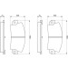 Bremsklötze | RENAULT,TALBOT,MATRA | 0 986 463 490 Bremsklötze | RENAULT,TALBOT,MATRA | 0 986 463 490